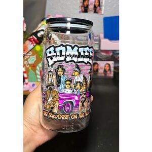 Homies cartoon character 16oz cup